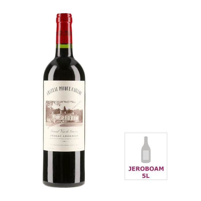 Jéroboam Château Picque Caillou 2014 Pessac-Léognan - Vin rouge de Bordeaux