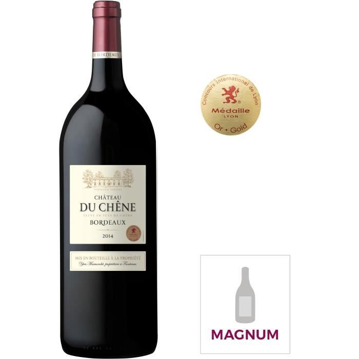 Magnum Château du Chêne 2014 Bordeaux - Vin rouge de Bordeaux