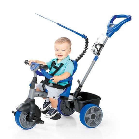 Tricycle Evolutif 4 en 1 Little Tikes Bleu A partir de 9 mois Cdiscount Jeux Jouets
