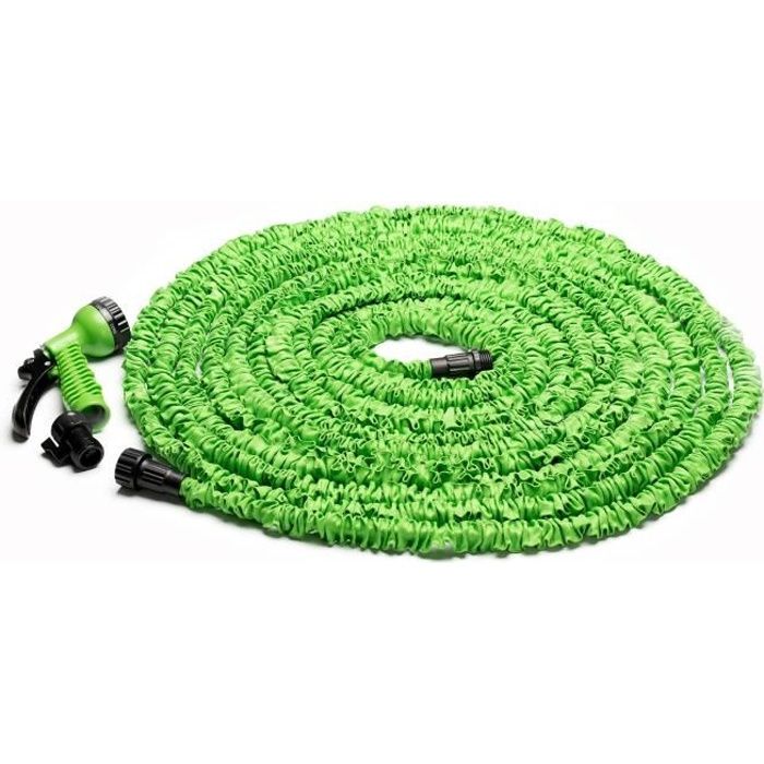 Tuyau d'arrosage extensible - LUCIEN LE JARDINIER - 30m - Ultra léger et  résistant - Vert - Cdiscount Jardin