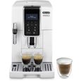 Machine expresso automatique avec broyeur - DELONGHI Dinamica ECAM350.35.W - Blanc - buse vapeur - 15 bar - Machine à café grains-0