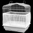 VGEBY couverture de maille de cage à oiseaux Accessoire pour cage à oiseaux lavable en machine Filet aéré Filet Couverture en-0