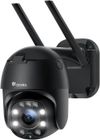 SANAG 5X Zoom Optique Caméra Surveillance Wifi Extérieure Caméra 1080P Détection Humaine Suivi Automatique 355° 90°Vision Nocturne Color