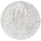 THE DECO FACTORY NEO YOGA - Tapis de salon ou chambre - Microfibre extra doux - Ø 160 cm - Blanc
