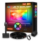 LANGTU TV Rétroéclairage LED Bluetooth 5m Bande,Ruban LED TV avec Caméra , Lumineuse RGBIC avec Télécommande USB App Rétroéclairage