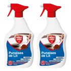 PROTECT EXPERT Lot de 2 Spray Anti-Punaises De Lits, Foudroyant - Prêt à l'emploi - 2x1L - Ne tâche Pas - Efficacité Longue Duré, Puissant