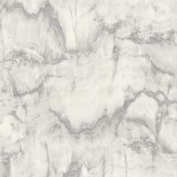 Papier peint en marbre Crown Aura Gris - Argent M1584