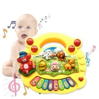Instruments de musique éducatifs pour enfants,jouet Piano ferme danimaux,développement,musique,cadeau noël et du nouvel