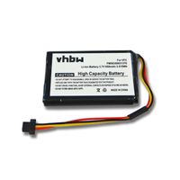 vhbw Batterie compatible avec TomTom Start 50, Go Live 825 Europe GPS, appareil de navigation (950mAh, 3,7V, Li-ion)