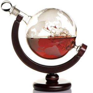 CARAFE A VIN Kemstood Carafe Whisky Globe (850 ml) - Coffret Ca