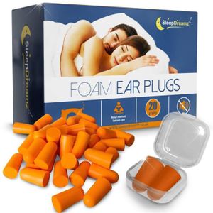 Bouchons D/'Oreille Souple Anti Bruit Sommeil Acoustique Protection Ronflement