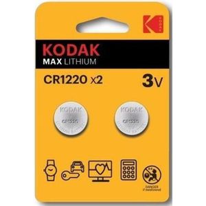 PILES Piles Kodak MAX Lithium CR1220 (pack de 2)