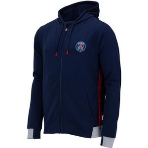 SWEAT-SHIRT DE FOOTBALL Sweat capuche zippé enfant PSG - Collection offici