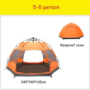 Large 16/' X 9/' modifié Dôme Tente dort 10 camping extérieur famille tentes
