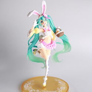 FIGURINE - PERSONNAGE Anime mignon Figure Hatsune Miku PVC figurines réalistes personnage modèle à collectionner Statue jouets Mini Hatsune Miku Figure
