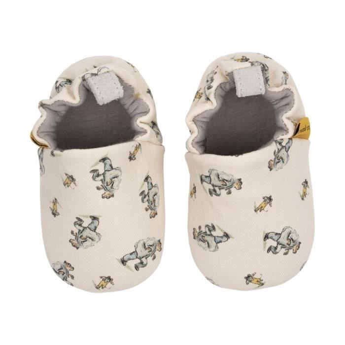 Chausson cuir bebe discount antiderapant