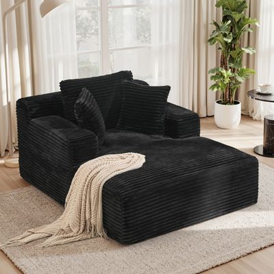 Chaise de bureau massage et chauffage-Ergonomique inclinable-Repose