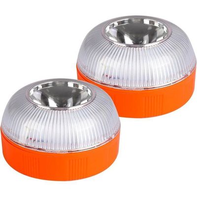 Vautvis 8 Pièces LED sans Fil Voiture, LED pour Stroboscope Voiture sans Fil, 8 Couleurs Strobe Drone Light étanche avec Télécommande, pour Motos Voitures Rc Voitures Drones