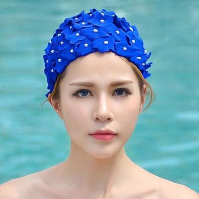 Acheter [MS] Bonnet de bain moulé pour adulte Chapeau de piscine