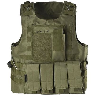 Army Green Gilet Tactique Militaire Airsoft D assaut Molle
