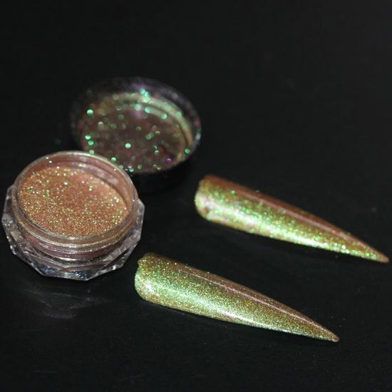 LET'S RESIN Flocons Caméléon 5 Couleurs - Pigment Résine Époxy Changeant Intense