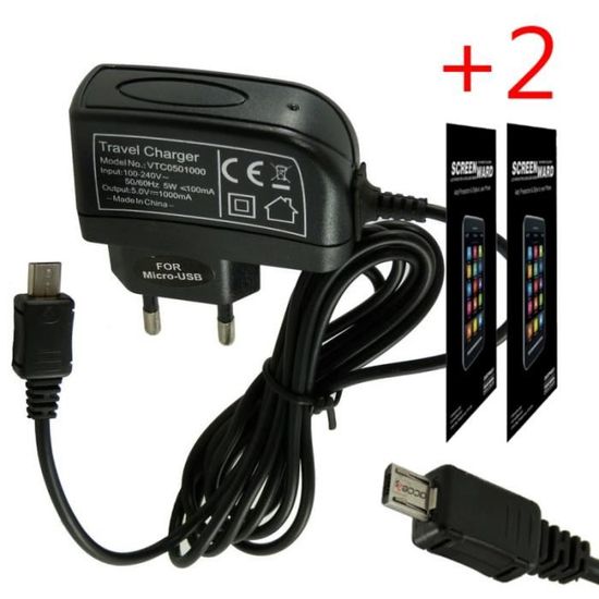 Station De Charge Pour Sony Xperia Z - Dock Bureau Micro USB Réversible, Câble 90 Cm