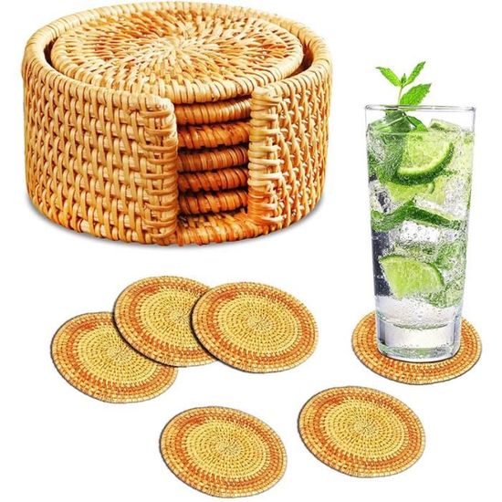 Lot De 8 Dessous De Plat en Fil De Coton, Dessous De Plat Ronds Tressés Tapis Porte Casseroles 18 cm Dessous de Verre en Coton Tissé pour Casseroles Tapis Isolant pour Home Lot De 8 Dessous De Plat en Fil De Coton, Dessous De Plat Ronds Tressés Tapis Porte Casseroles 18 cm Dessous de Verre en Coton Tissé pour Casseroles Tapis Isolant pour Home
