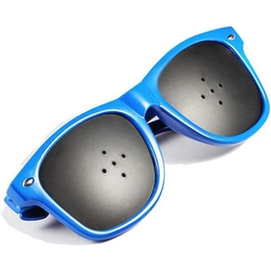 Lunettes trous on sale stenopeiques