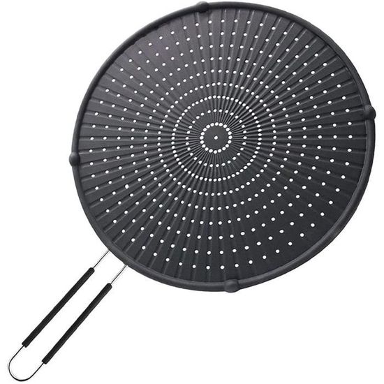 Couvercle De Poêle Ignifuge En Verre Trempé 30x21 Pouces - Pour Four Ou Cuisinière, Neuf