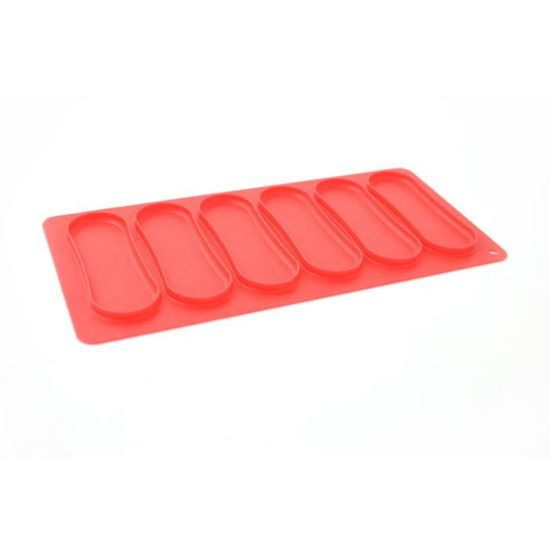 Tongue Moule Langue De Chat 23x11 Cm Rouge Cdiscount Maison