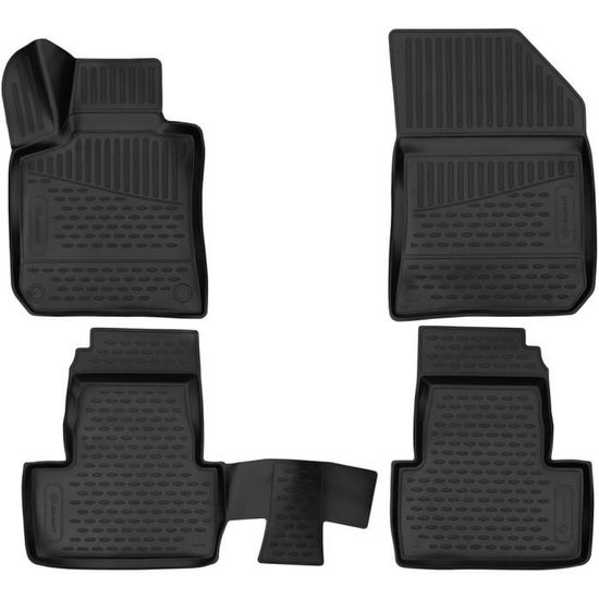 Tapis De Sol Sur Mesure En Caoutchouc Peugeot 308 Ii 2017-2021 Noir ...