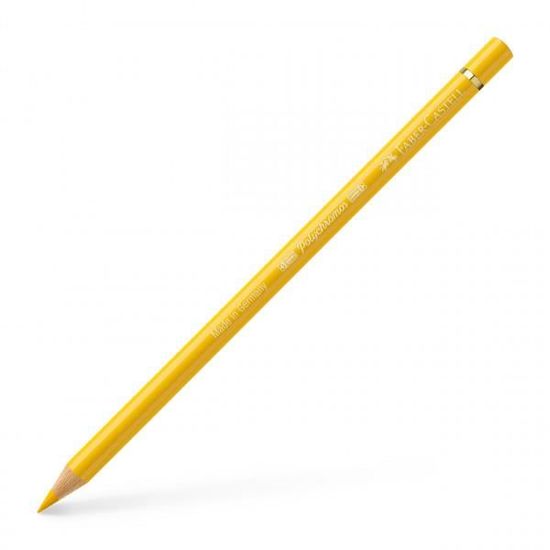 Crayon de couleur jaune cadmium foncé Polychromos Faber-Castell
