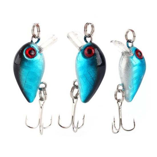 ECSiNG - Lot De 3 Leurres De Pêche En Surface | Forme Canard 3D Et Grenouille | Pour Bar, Brochet, Saumon