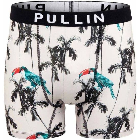 Boxer long homme blanc Pull In TOCO Microfibre Blanc Cdiscount Pret a Porter