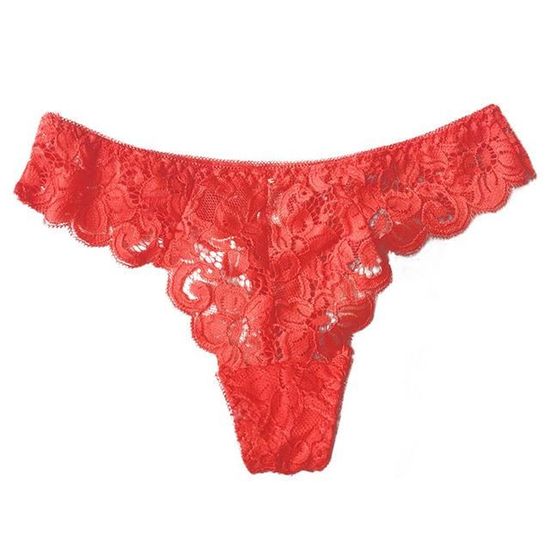 Culotte Ouverte Femme Dentelle Argentée - String Grande Taille Basse, Noeud Papillon, S-2XL - 11