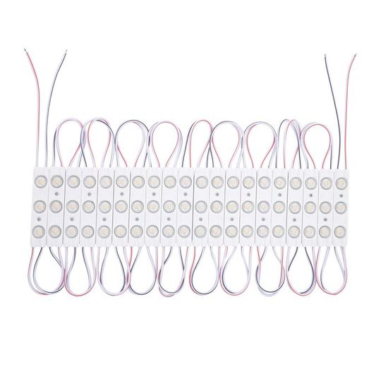 TECHBREY Chaîne de 20 Modules LED 24W IP65 24V DC pour Enseignes ...