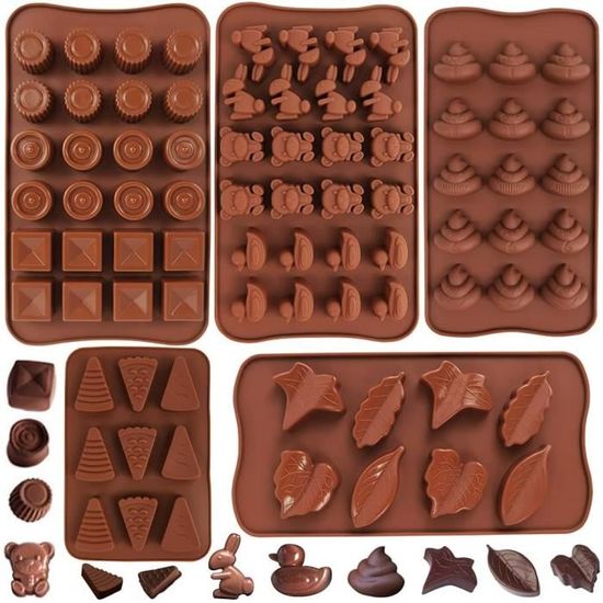 Moule à Chocolat 11 Couronnes Easy Choc - Silicone Spécial Chocolat