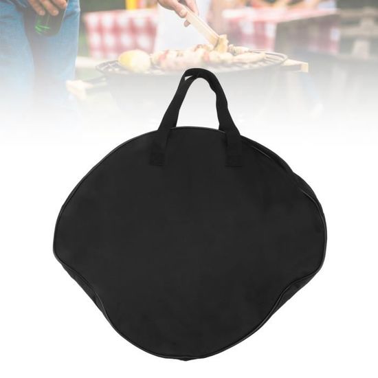 Sac De Rangement Pour Poêle à Frire QSTDGVPW – Tissu Oxford, Fermeture éclair, Poignée, Pour Camping Et Barbecue