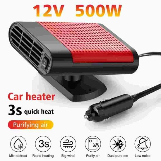 Chauffage D'air De Voiture - YOSOO - Portable - Électrique - Désembueur