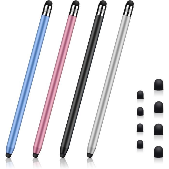 Stylet Universel pour écrans tactiles,4 Pack Stylet écran Tactile 2 en ...