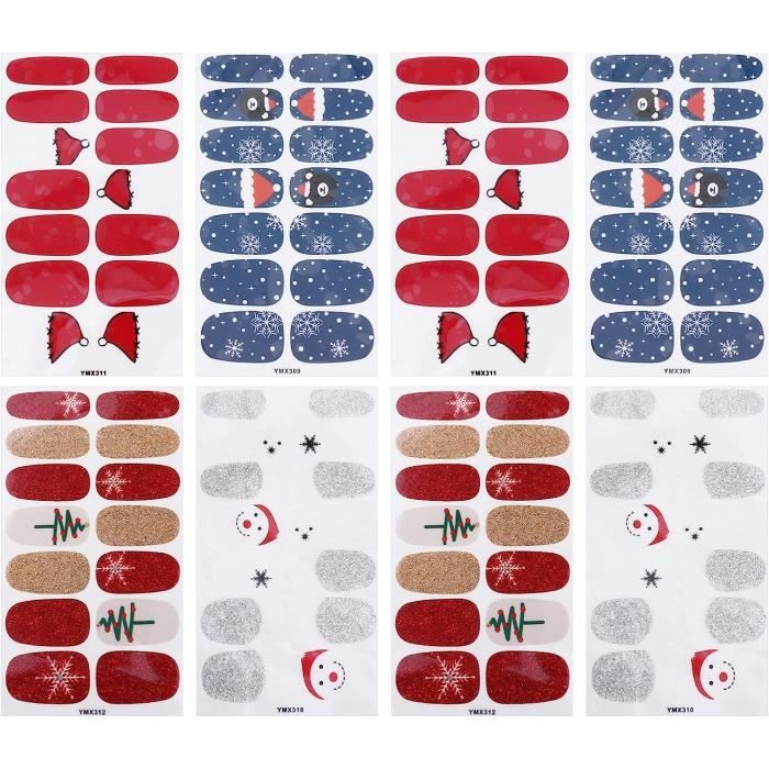 Autocollant Scrapbooking Noël 10 Feuilles Autocollant Adhésif Enfant