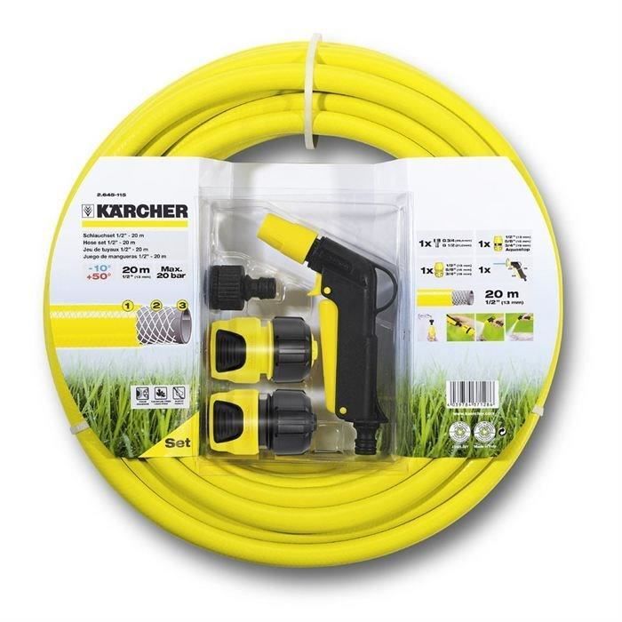 karcher set arrosage 20m 13 mm pistolet et racc cdiscount jardin