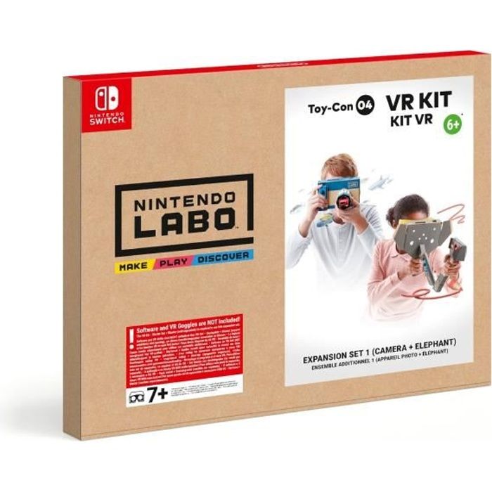 Nintendo Labo Toy Con 04 Kit Vr : Ensemble Additionnel 1 Appareil Photo + Éléphant - vue 2