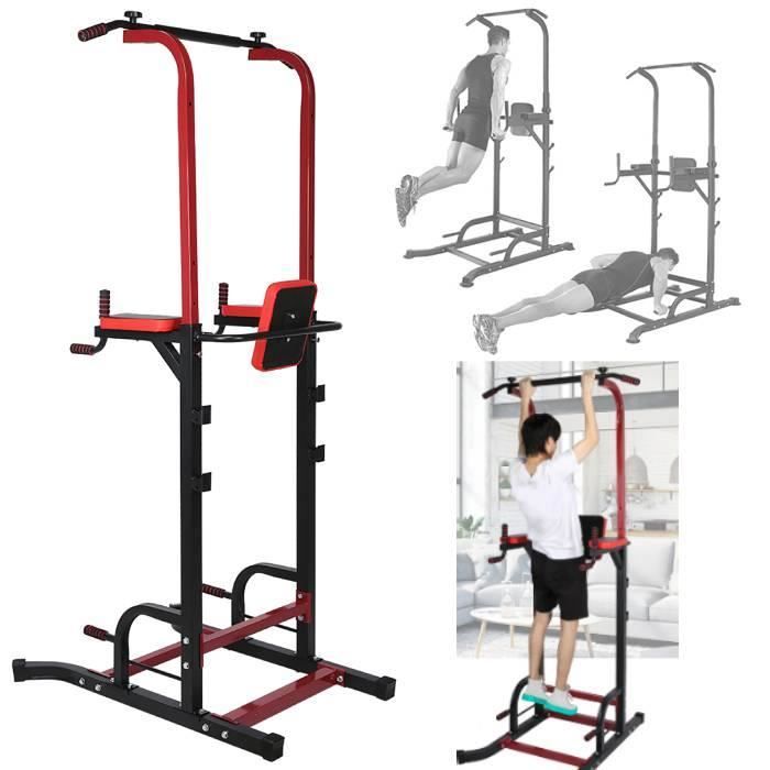 Station de tractions et fitness,Barre de traction Station musculation Dips station HB029-XNA