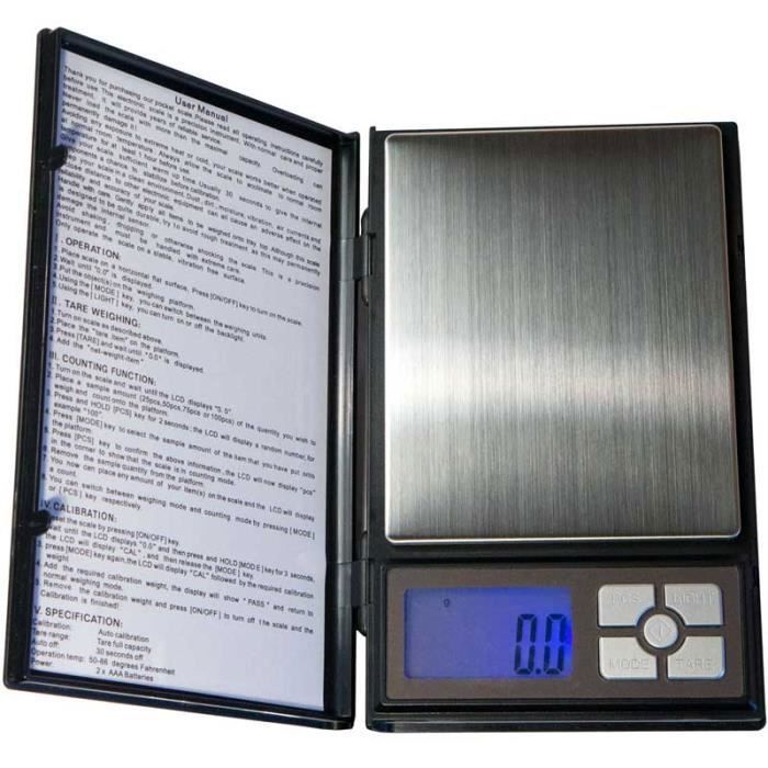 Balance de Précision XL - 0,1g -Max 2kg