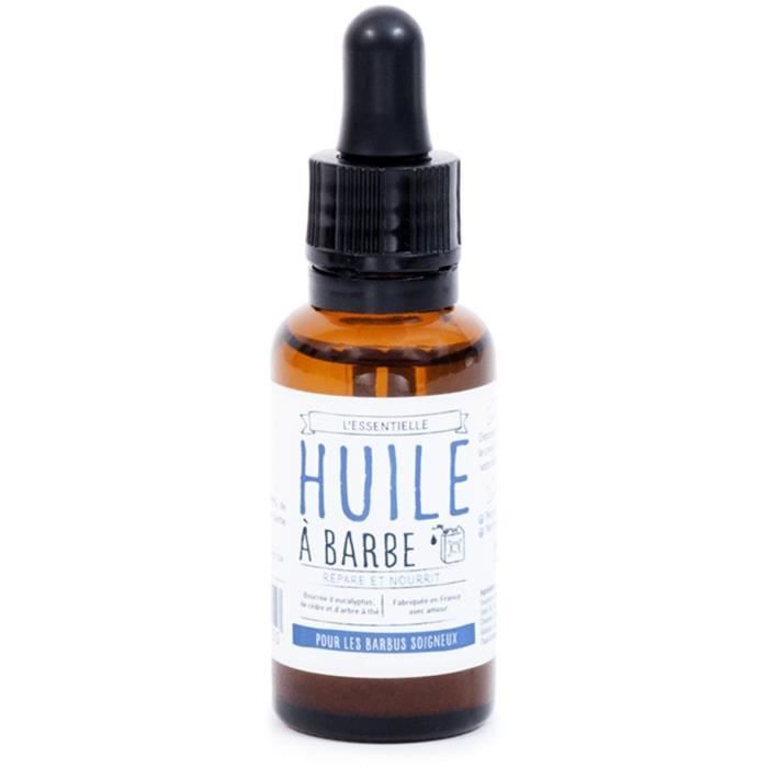BIG MOUSTACHE Huile à barbe - Pour hydrater et nourrir le poil - 30 ml