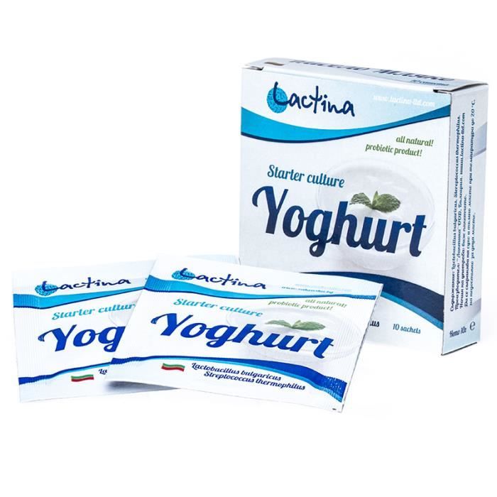 Ferment pour la préparation à la maison de yaourt - 10 sachets