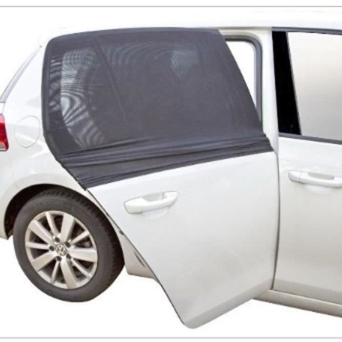 1 paire de voiture noir gaze côté rideau fenêtre latérale parasol été crème solaire moustique aveugle ombr - Modèle: - ANZYBUA05846