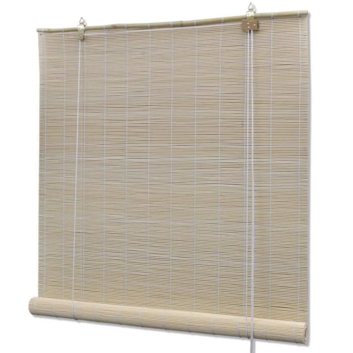 Store roulant Bambou Naturel 150 x 220 cm