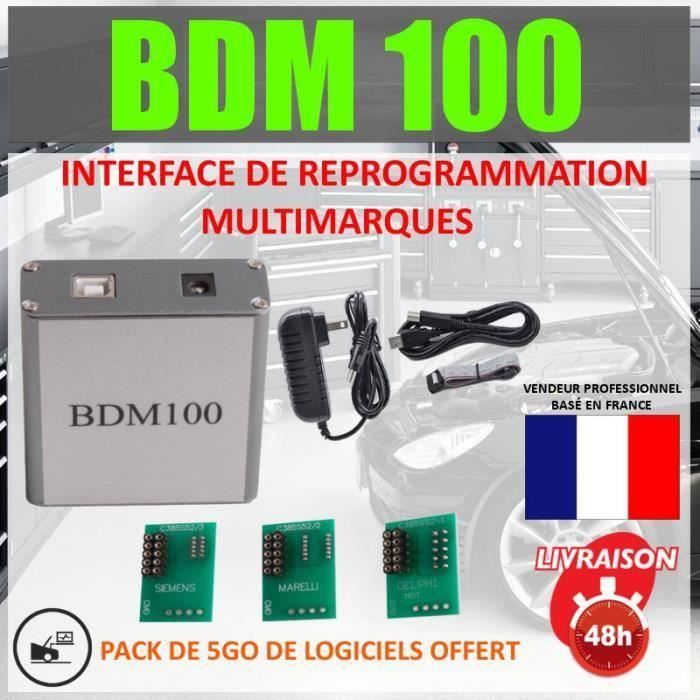 INTERFACE REPROGRAMMATION AUTOMOBILE - BDM 100 - COMPATIBLE BDM FRAME